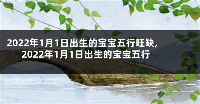 2022年1月1日出生的宝宝五行旺缺,2022年1月1日出生的宝宝五行