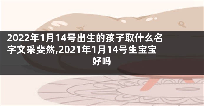 2022年1月14号出生的孩子取什么名字文采斐然,2021年1月14号生宝宝好吗