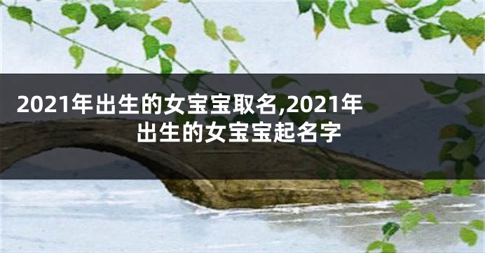 2021年出生的女宝宝取名,2021年出生的女宝宝起名字