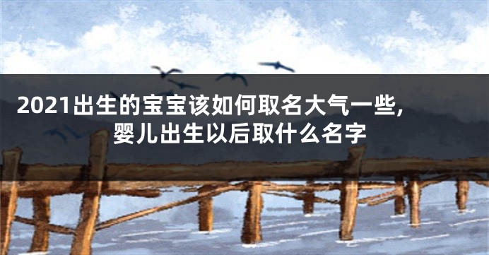 2021出生的宝宝该如何取名大气一些,婴儿出生以后取什么名字