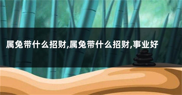 属兔带什么招财,属兔带什么招财,事业好