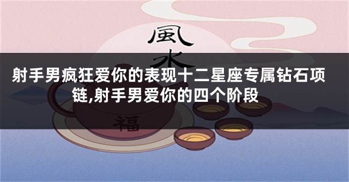 射手男疯狂爱你的表现十二星座专属钻石项链,射手男爱你的四个阶段