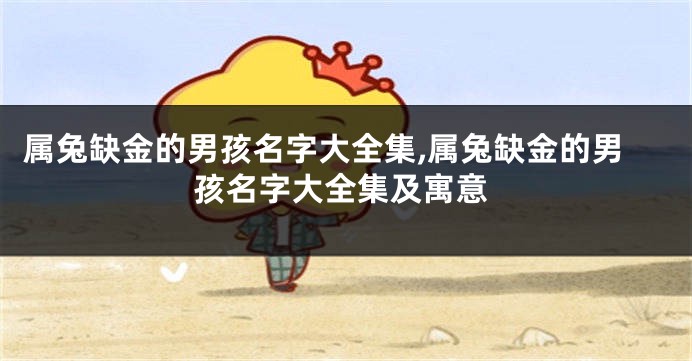 属兔缺金的男孩名字大全集,属兔缺金的男孩名字大全集及寓意