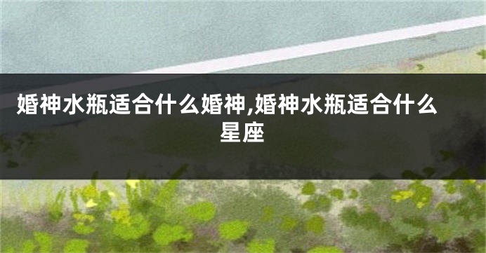 婚神水瓶适合什么婚神,婚神水瓶适合什么星座