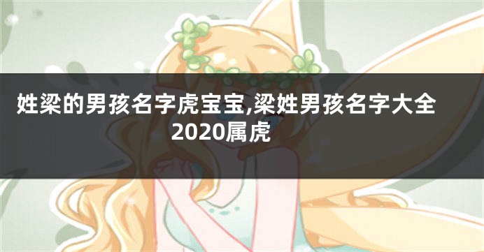 姓梁的男孩名字虎宝宝,梁姓男孩名字大全2020属虎