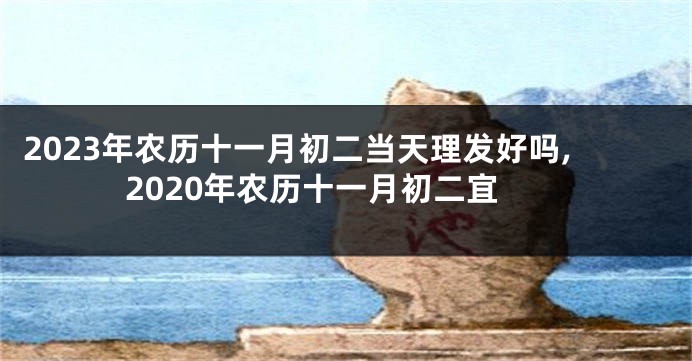 2023年农历十一月初二当天理发好吗,2020年农历十一月初二宜