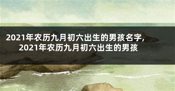 2021年农历九月初六出生的男孩名字,2021年农历九月初六出生的男孩