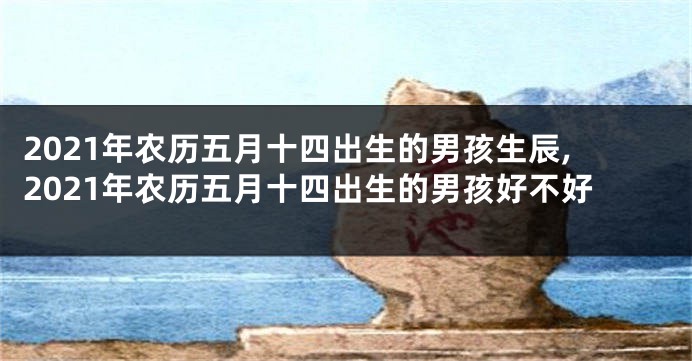 2021年农历五月十四出生的男孩生辰,2021年农历五月十四出生的男孩好不好