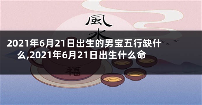 2021年6月21日出生的男宝五行缺什么,2021年6月21日出生什么命