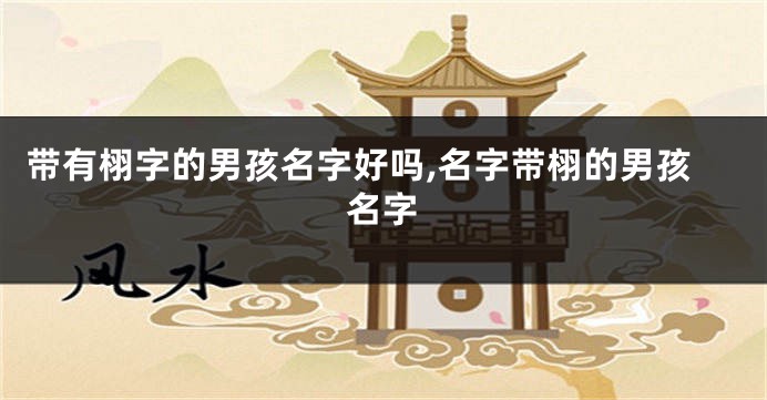 带有栩字的男孩名字好吗,名字带栩的男孩名字