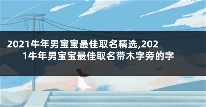 2021牛年男宝宝最佳取名精选,2021牛年男宝宝最佳取名带木字旁的字