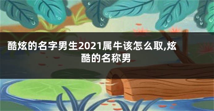 酷炫的名字男生2021属牛该怎么取,炫酷的名称男