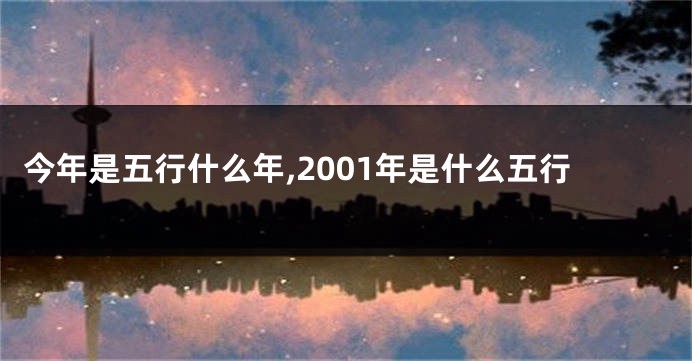 今年是五行什么年,2001年是什么五行
